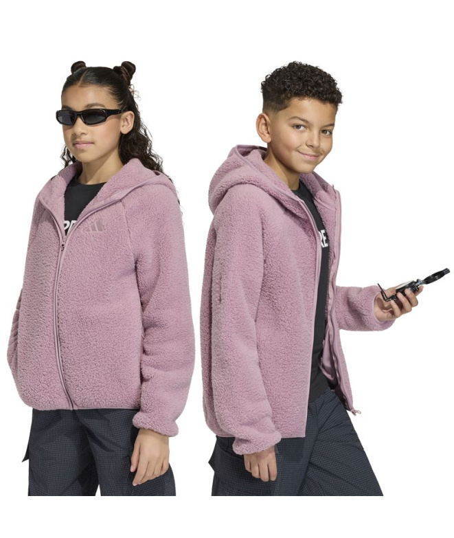 Polaire adidas K Xpl Fz Ho Fle Lilac Montagne