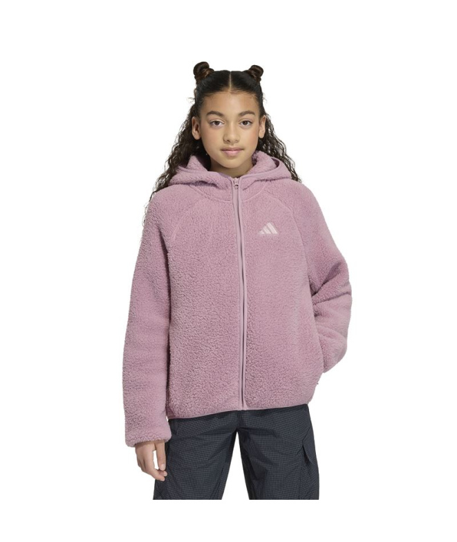 Polaire adidas K Xpl Fz Ho Fle Lilac Montagne