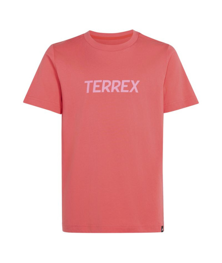 Camiseta adidas Mt Logo Rosa Montanha