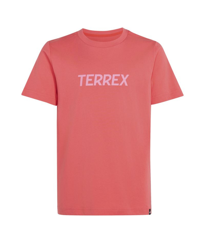 T-shirt rose adidas Mt Logo Montagne