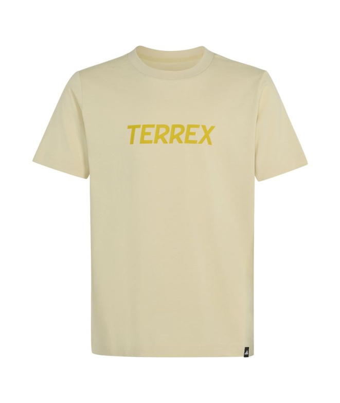 T-shirt adidas Mt Logo Yellow Montagne