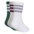 Medias adidas 3 Bandas Kd C 3P Verde
