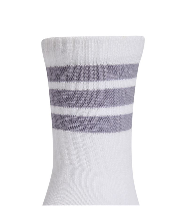 Chaussettes vertes adidas 3 Stripes Kd C 3P