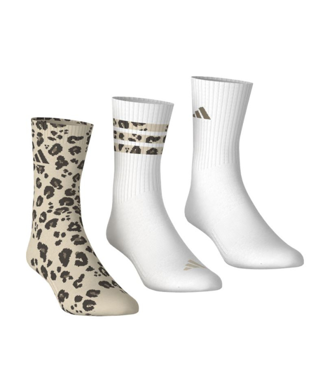 Chaussettes adidas Leo 3Pp Licr/Caqsei/Marosc