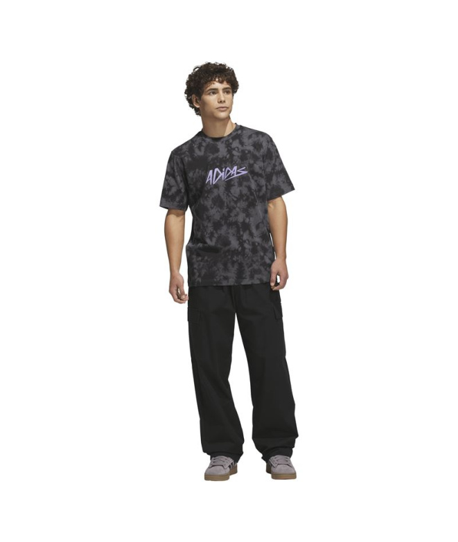 T-shirt adidas M Lux Clr Aop Gris