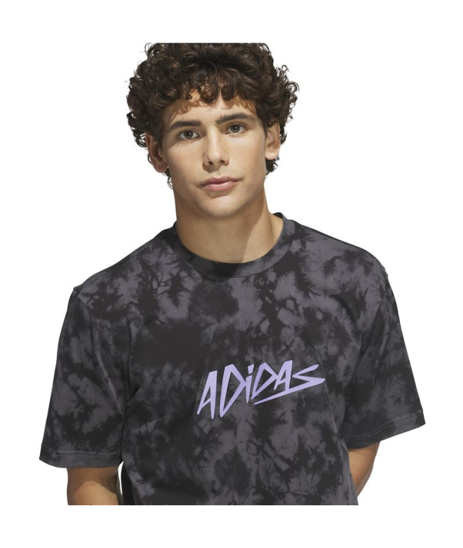 Camiseta adidas M Lux Clr Aop Cinza