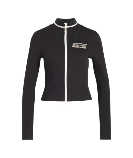 Chaqueta adidas W Racing Crdg Negro/Blanco