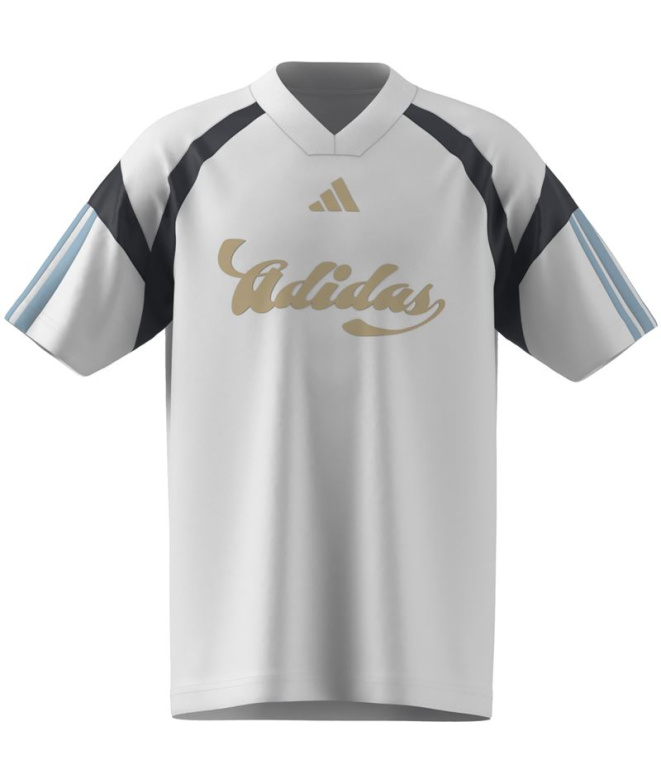 T-shirt Enfant adidas Hot Blanc/Bleu/Beibru/Maosno