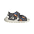 Sandálias adidas Altaswim 3 Infantil cinza/preto/nalu