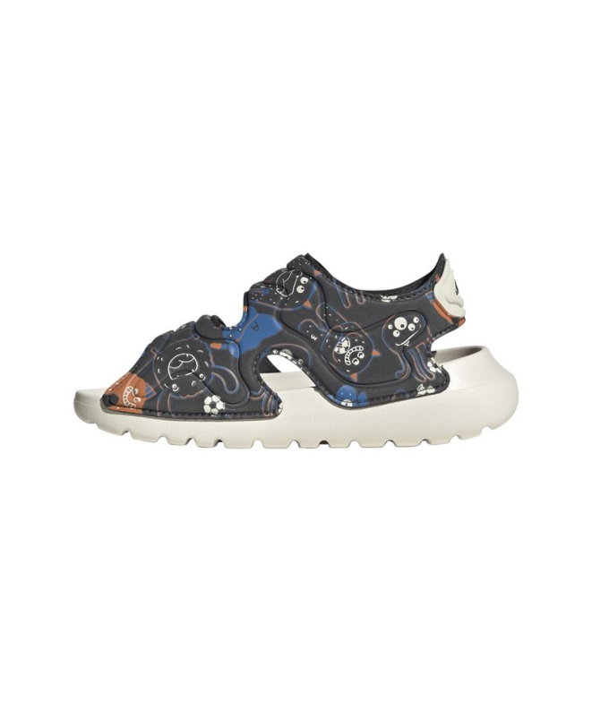 Sandales Enfant adidas Altaswim 3 Gris/Noir/Nalu