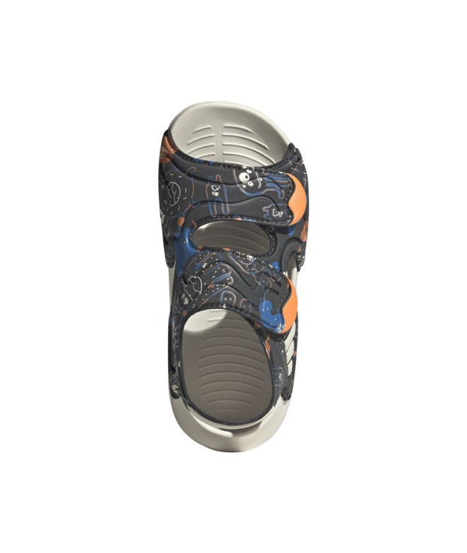 Sandales Enfant adidas Altaswim 3 Gris/Noir/Nalu