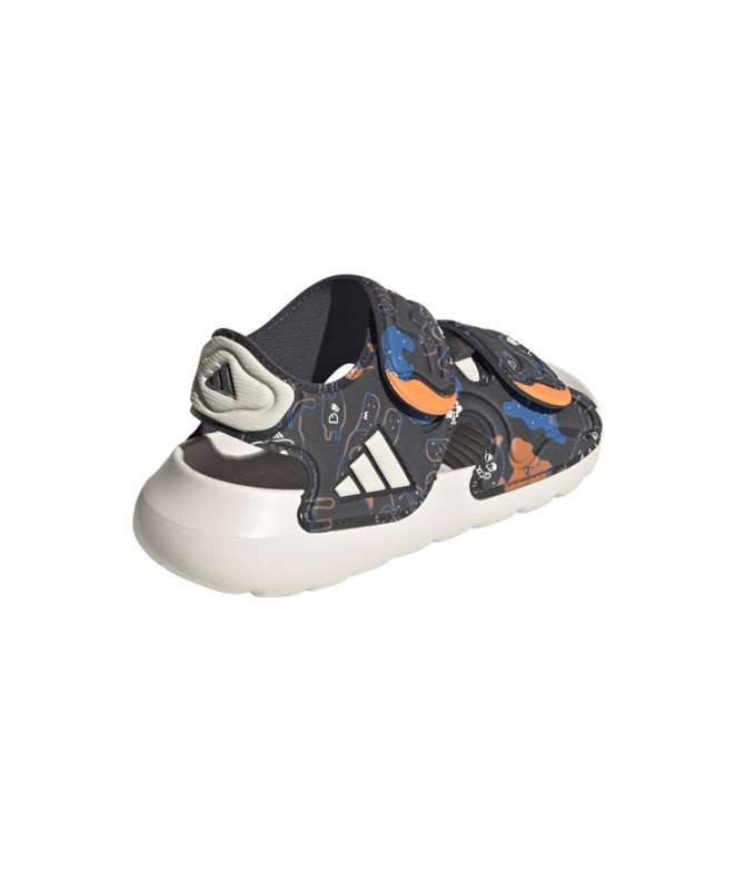 Sandales Enfant adidas Altaswim 3 Gris/Noir/Nalu