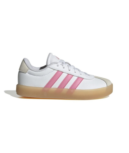 Chaussures blanches adidas VL Court 3.0 Enfant