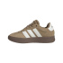 Chaussures adidas Barreda XLG blanches et dorées en carton