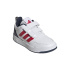 Chaussures Enfant Adidas Tensaur Sport 3.0 blanches/rouges