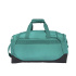 Bolsa Fitness pequena Adidas Tra Defender, verde/preta, estilo time