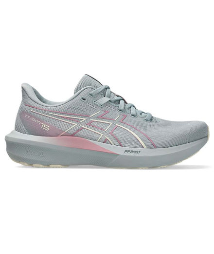 Chaussures Running Asics GT-1000 15 Femme gris...