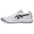 Chaussures Tennis Asics Gel Dedicate 9 Homme , blanc/noir