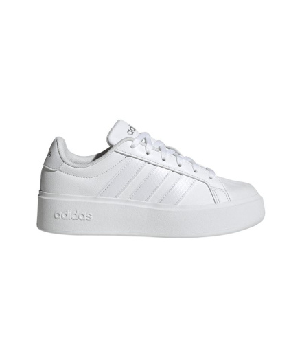 Chaussures adidas Streettalk Bold J blanches Enfant