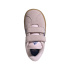 adidas VL Court 3.0 CF Chaussures Enfant Rose/Bleu/Gomme3