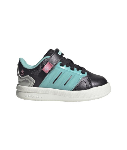 Sapatilhas Infantil adidas Lightorama Court na cor preta