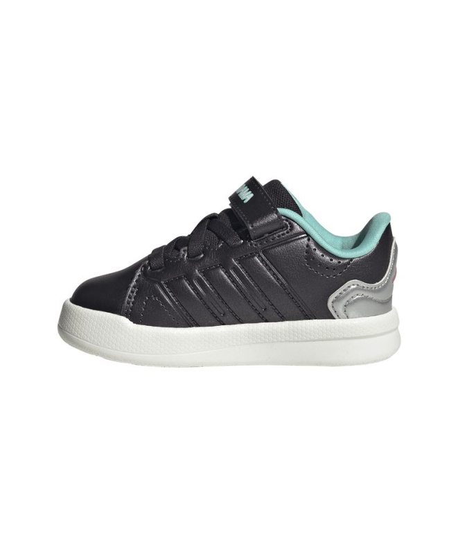Chaussures noires adidas Lightorama Court Enfant