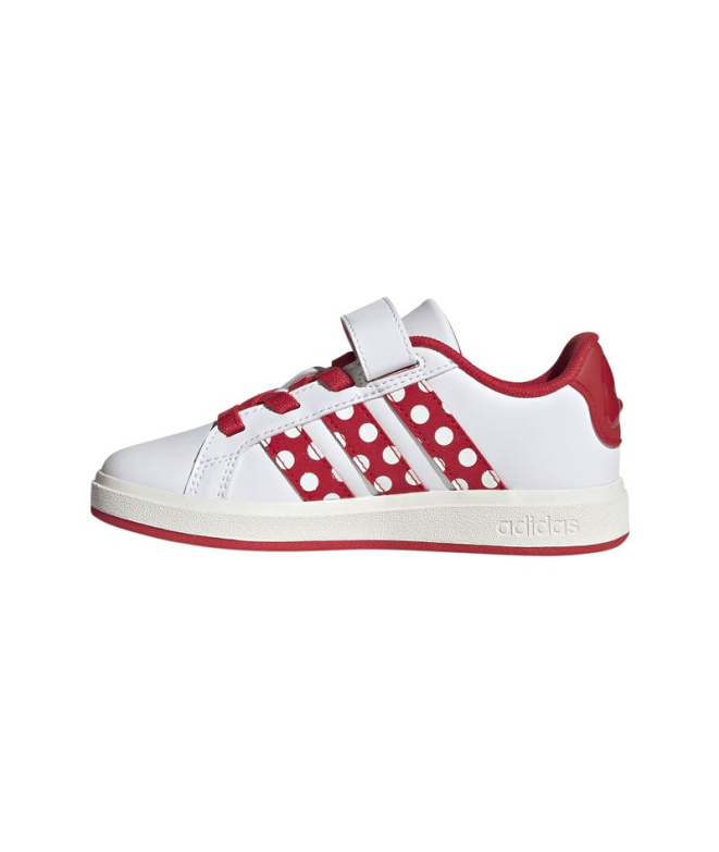 Chaussures blanches adidas Grand Court Minnie...