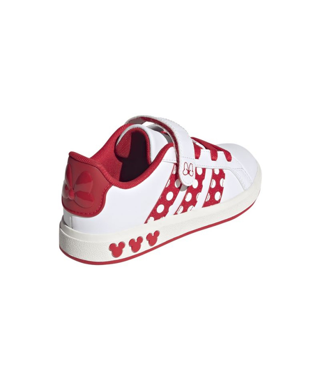 Chaussures blanches adidas Grand Court Minnie...