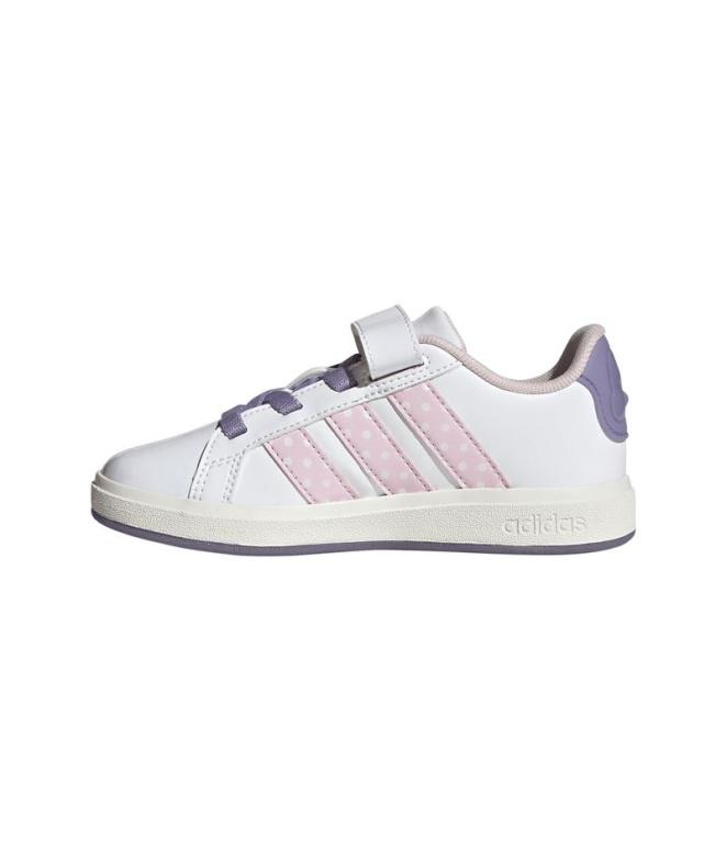 Chaussures blanches adidas Grand Court Minnie...