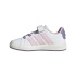 Chaussures blanches adidas Grand Court Minnie El K Enfant