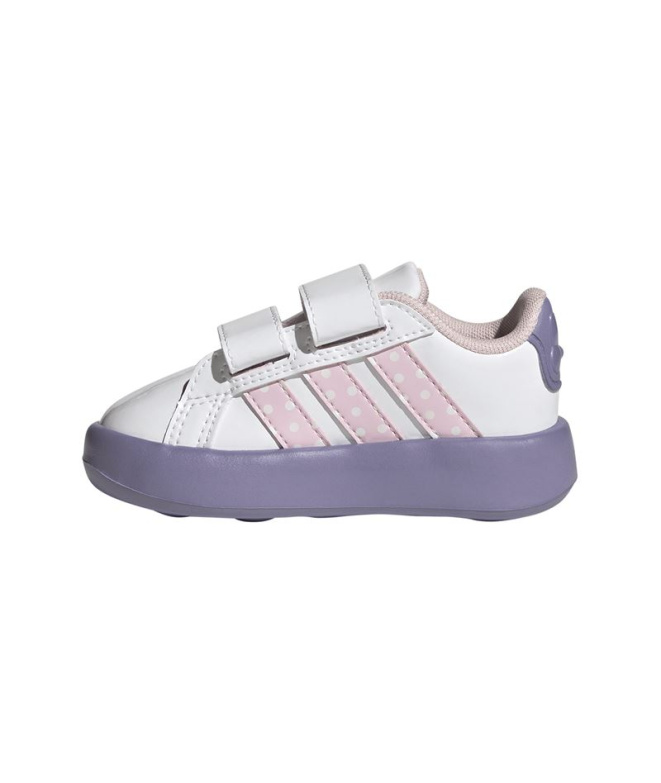 Chaussures blanches adidas Grand Court Minnie...