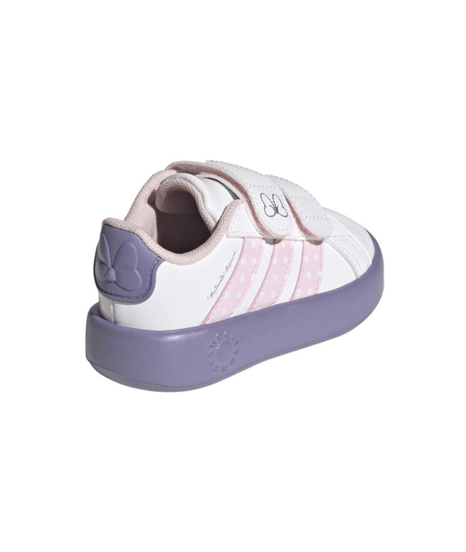 Chaussures blanches adidas Grand Court Minnie...