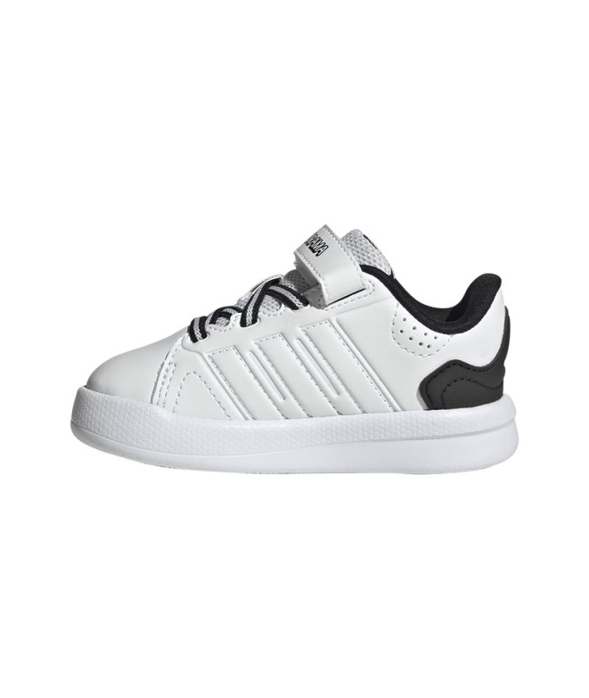 Chaussures blanches adidas Lightorama Court Enfant