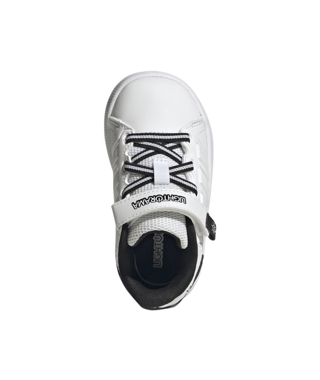 Sapatilhas adidas Lightorama Court Infantil Branco