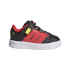 Chaussures noires adidas Lightorama Court Enfant