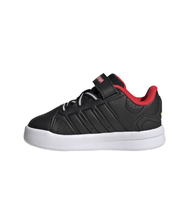 Chaussures noires adidas Lightorama Court Enfant