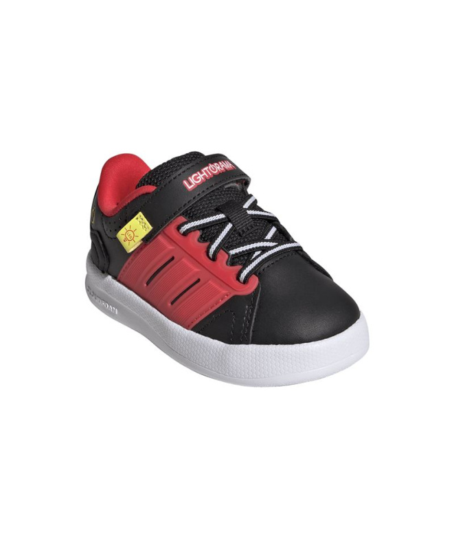 Chaussures noires adidas Lightorama Court Enfant