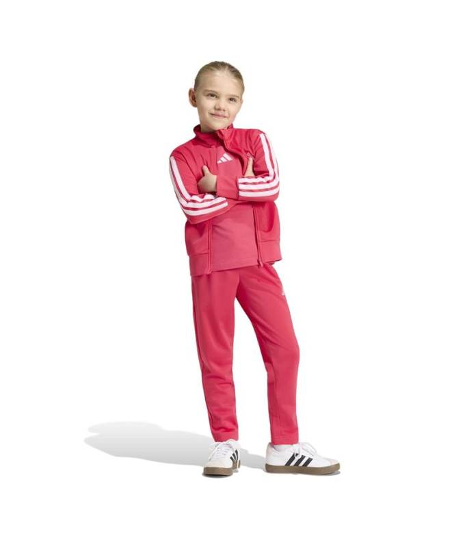 Fato de treino adidas Lk 3 Stripes Ts 205 rosa
