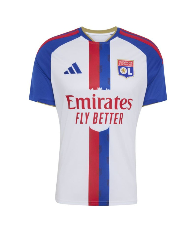 adidas Olympique Lyonnais H T-shirt Football blanc