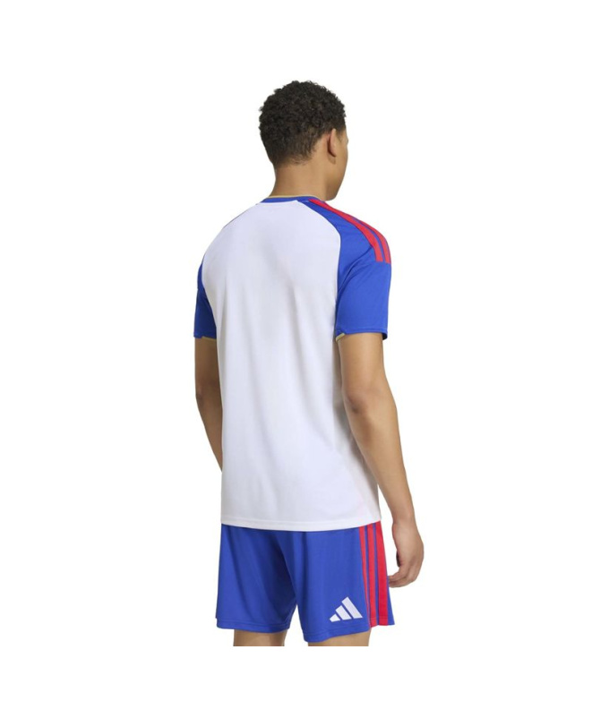 adidas Olympique Lyonnais H T-shirt Football blanc
