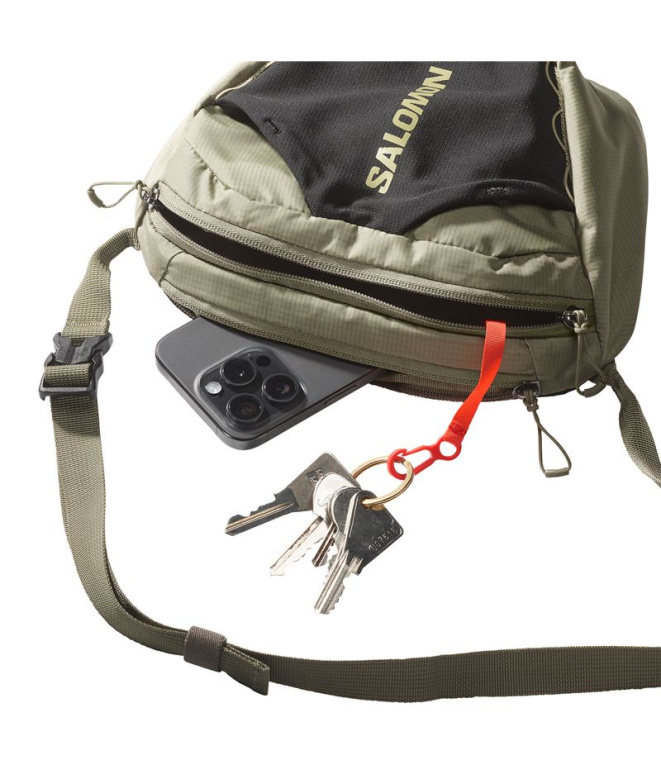 Sac banane Trail Salomon Large Deep Lichen Green