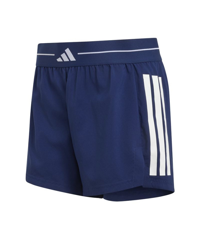 Pantalons Fitness adidas Hyg Woven rt bleu foncé