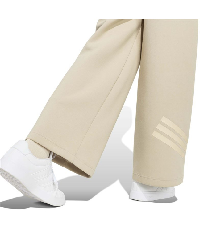 Pantalons large beige adidas Jg Fi