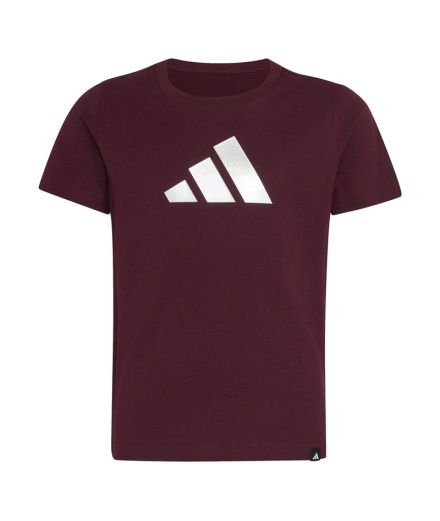 Camiseta adidas Jg Glam T cor bordô