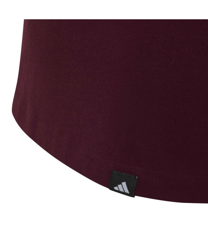 T-shirt adidas Jg Glam T bordeaux