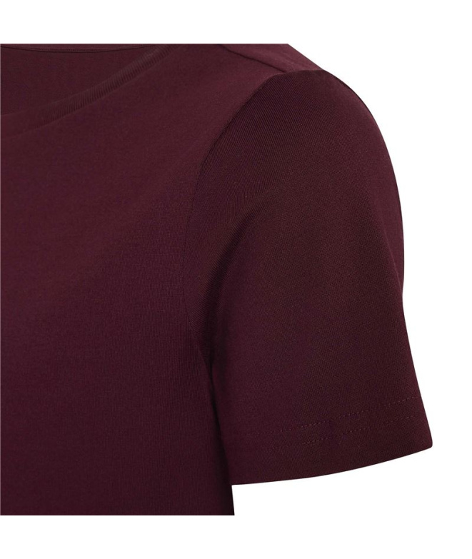 Camiseta adidas Jg Glam T cor bordô