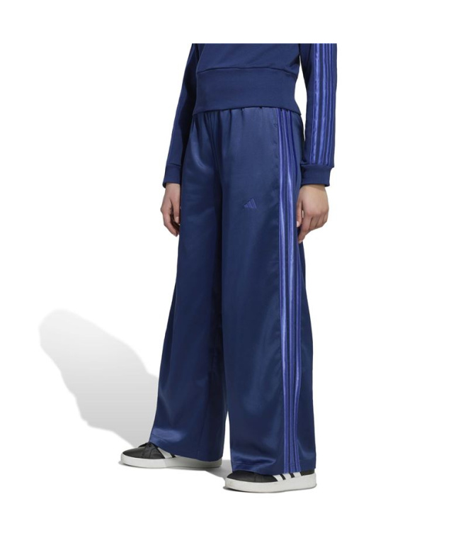 Calça adidas Jg Satin Azul Escuro