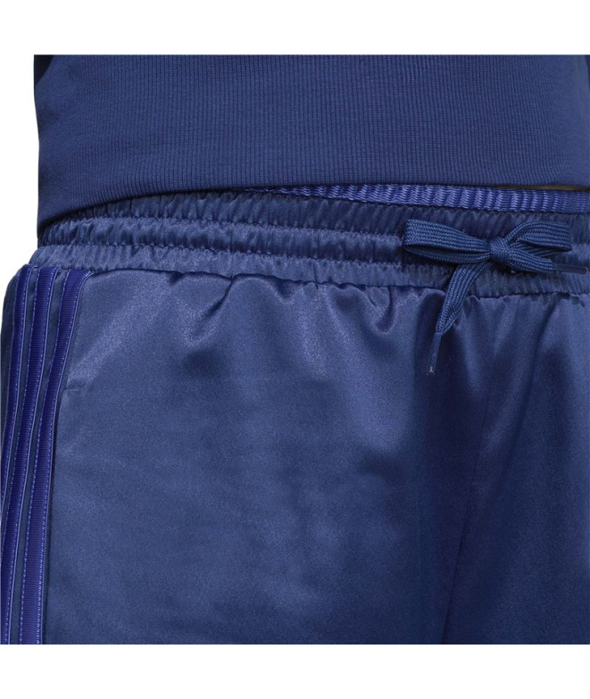 Calça adidas Jg Satin Azul Escuro