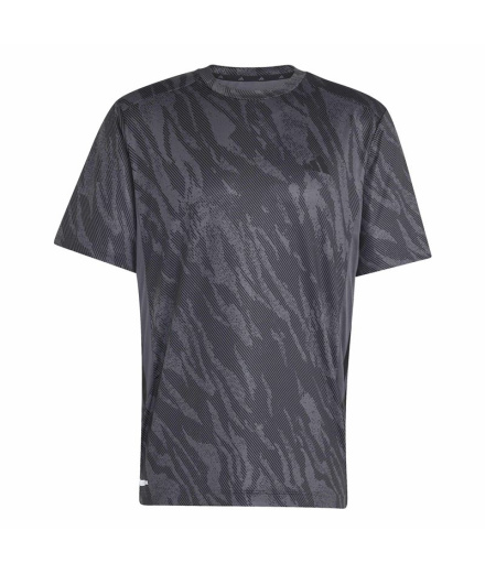 Camiseta de Fitness adidas Techess Hombre Gris