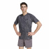 T-shirt Fitness adidas Techess Homme gris